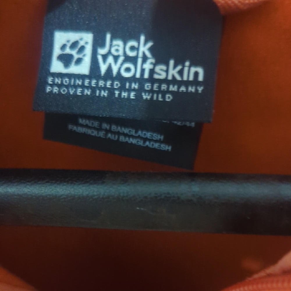 Jack Wolfskin Rust Orange Jacket - image 2